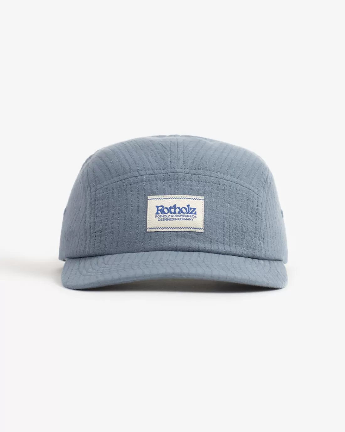 Caps | Caps | Rotholz 5-Panel Cap Stone Blue