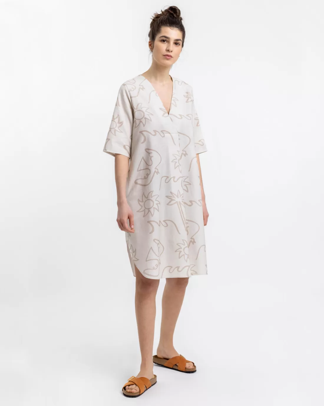 Dresses & Skirts | Rotholz Beachside Kaftan Dress Off-White