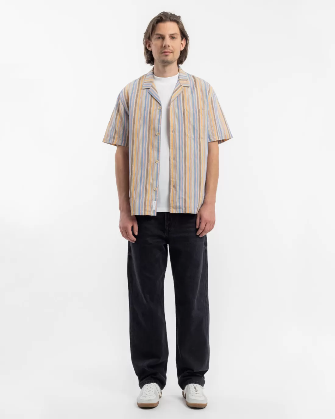 Hemden & Overshirts | Shirts & Blouses | Rotholz Bowling Shirt Multi Stripe