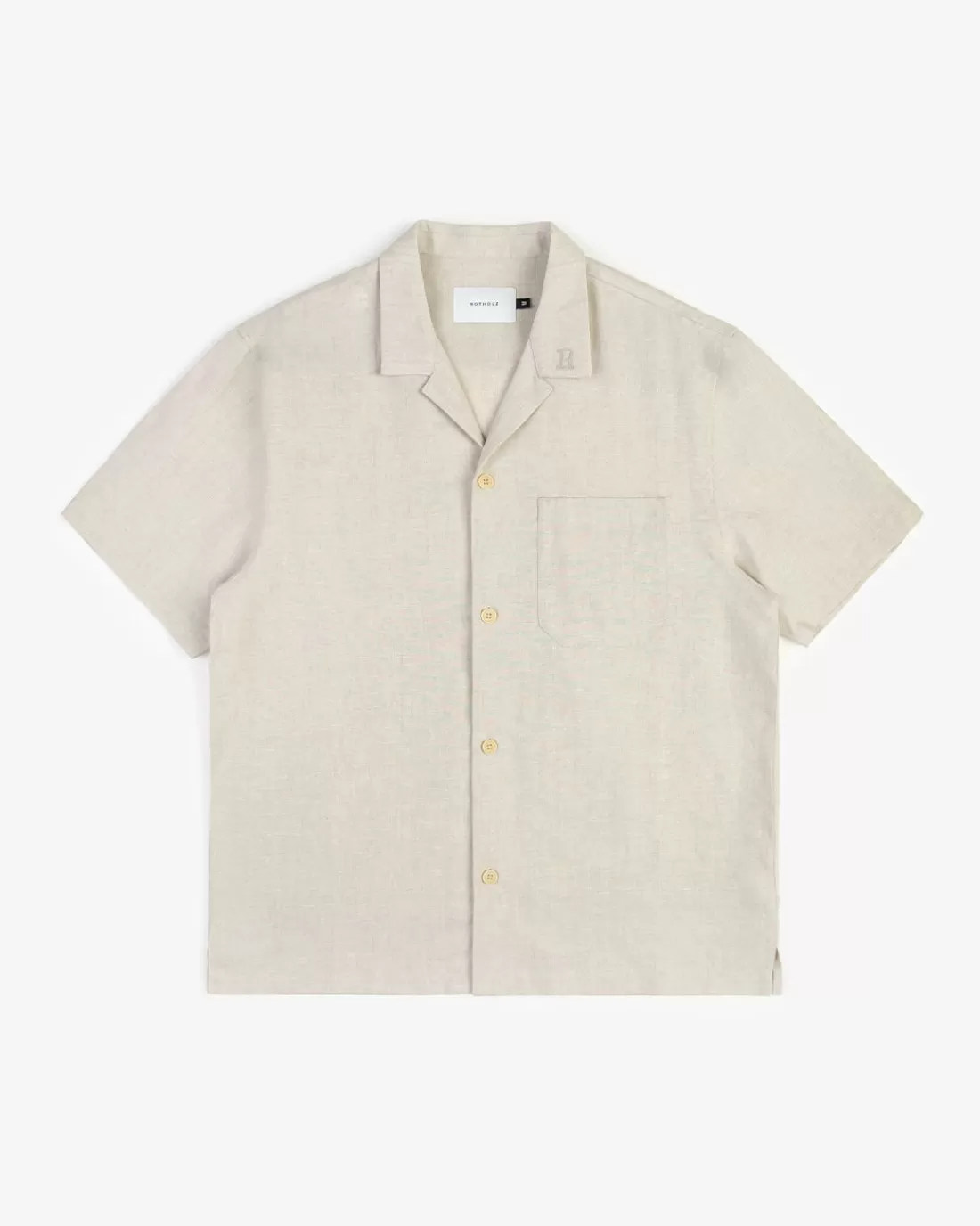 Hemden & Overshirts | Shirts & Blouses | Rotholz Bowling Shirt Nature White