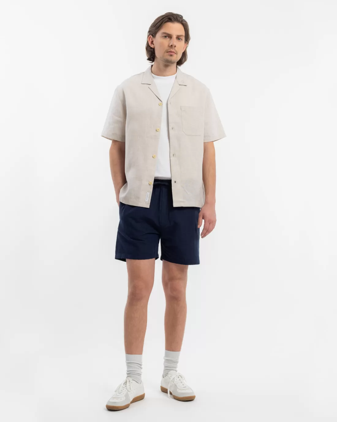 Hemden & Overshirts | Shirts & Blouses | Rotholz Bowling Shirt Nature White