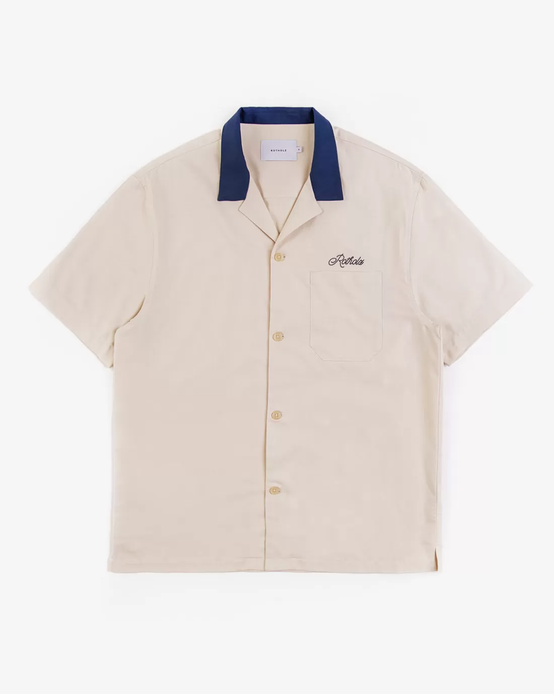 Hemden & Overshirts | Shirts & Blouses | Rotholz Bowling Shirt Off-White