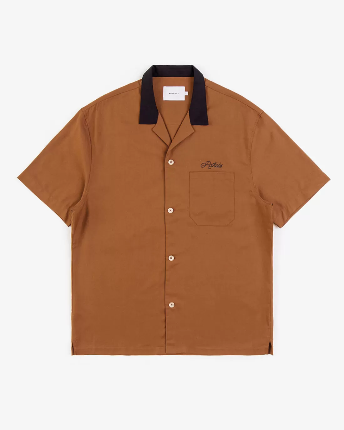 Hemden & Overshirts | Shirts & Blouses | Rotholz Bowling Shirt Terracotta