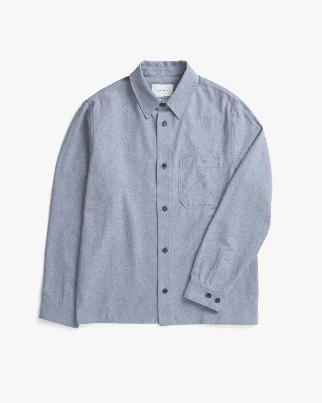 Shirts & Blouses | Hemden & Overshirts | Rotholz Casual Shirt Organic Cotton - Denim