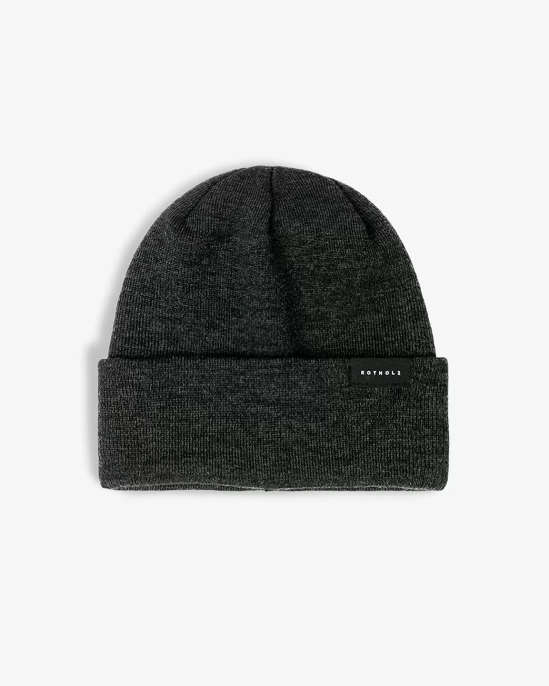 Knitwear | Beanies | Rotholz Classic Fine Beanie Merino Wool - Anthracite