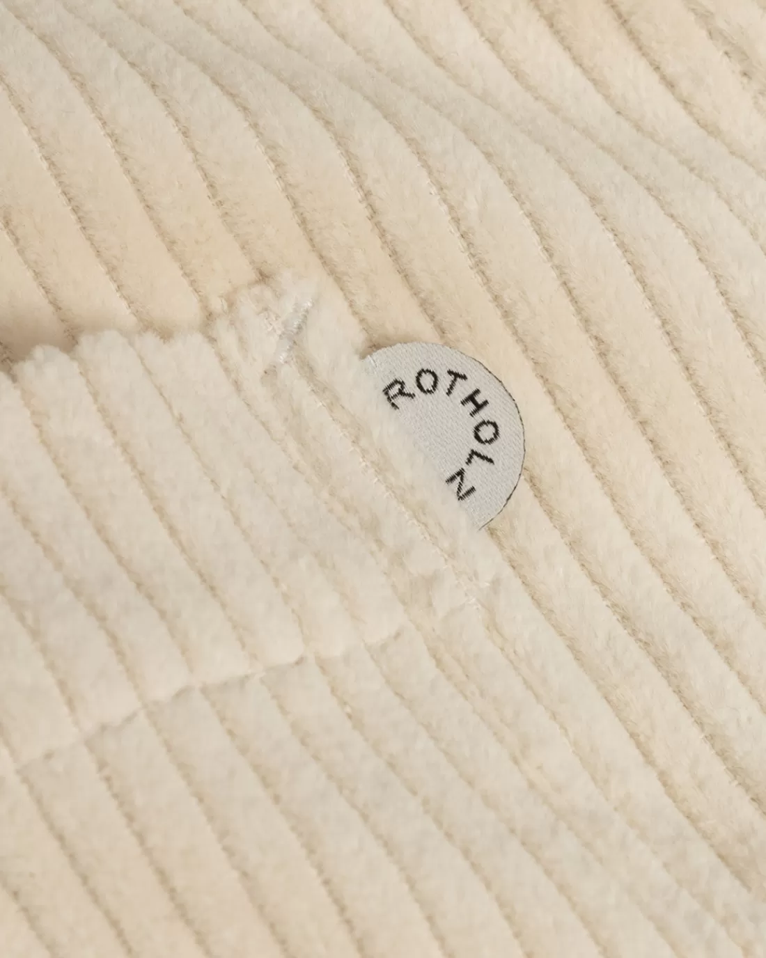 Hemden & Overshirts | Shirts & Blouses | Rotholz Cord Casual Shirt Organic Cotton - White