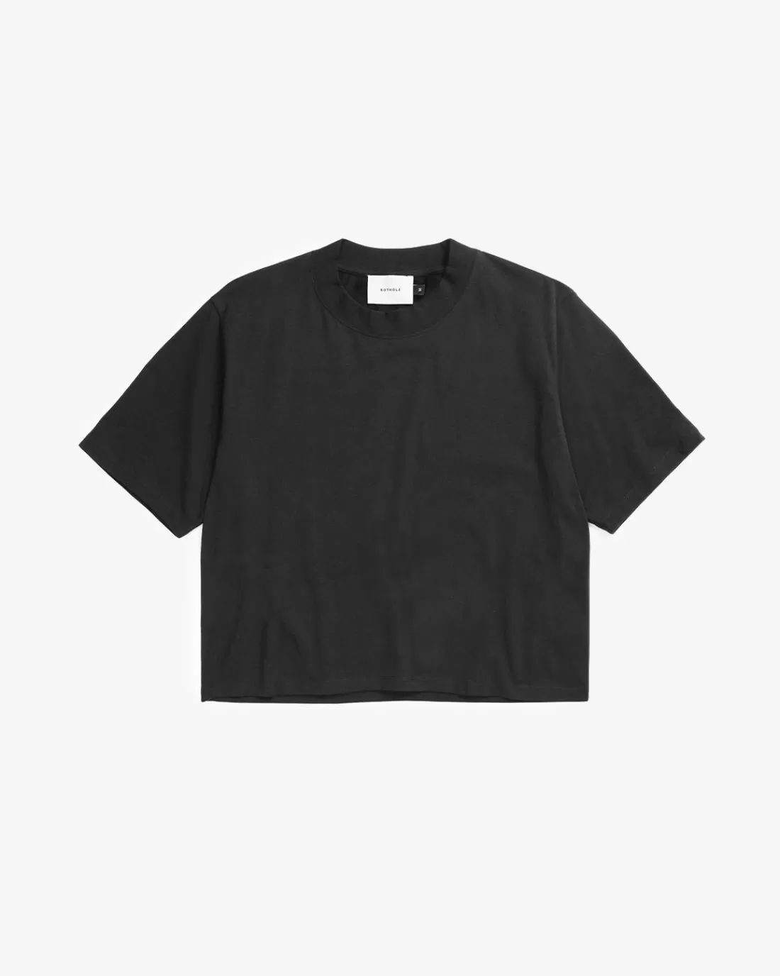 T-Shirts & Tops | Rotholz Cropped T-Shirt True Black