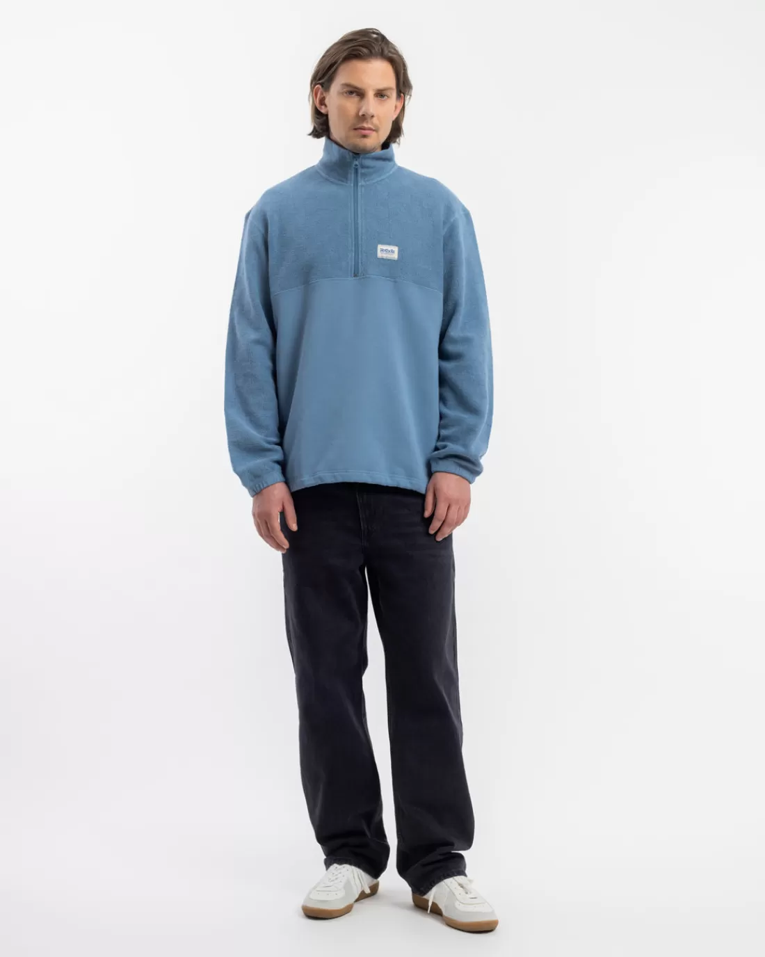 Sweatshirts | Sweatshirts | Rotholz ​Divided Sweatshirt Stone Blue