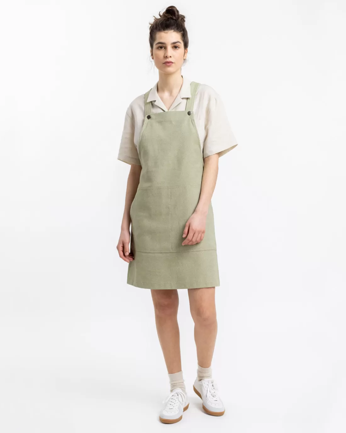 Dresses & Skirts | Rotholz Dungaree Dress Green Check