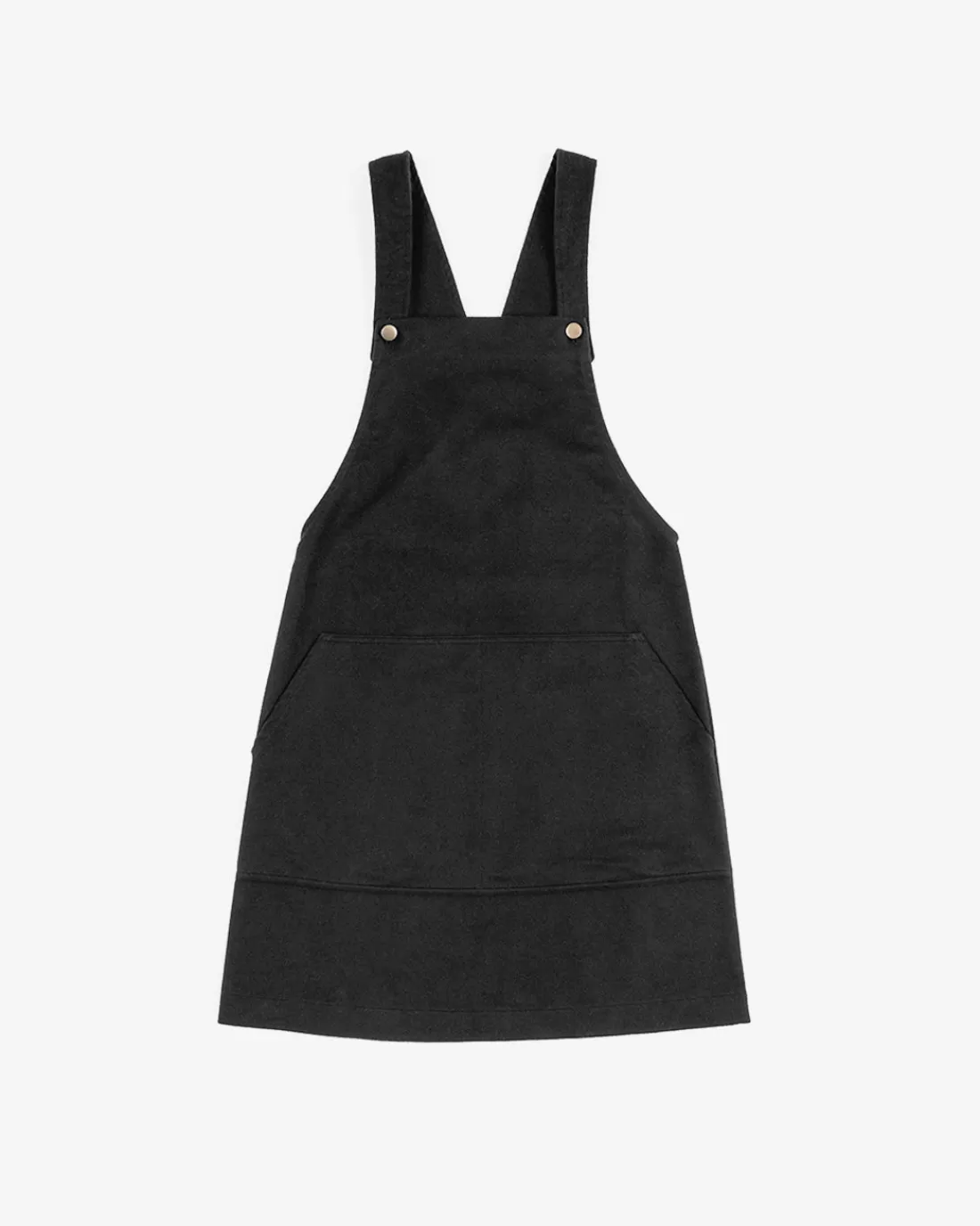 Dresses & Skirts | Rotholz Dungaree Dress Moleskin Organic Cotton - Black