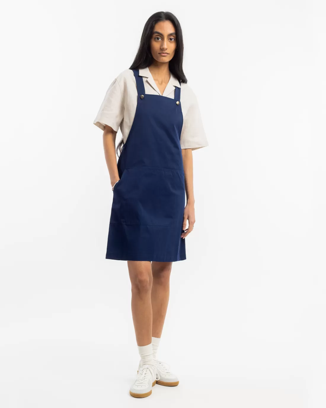 Dresses & Skirts | Rotholz Dungaree Dress Navy