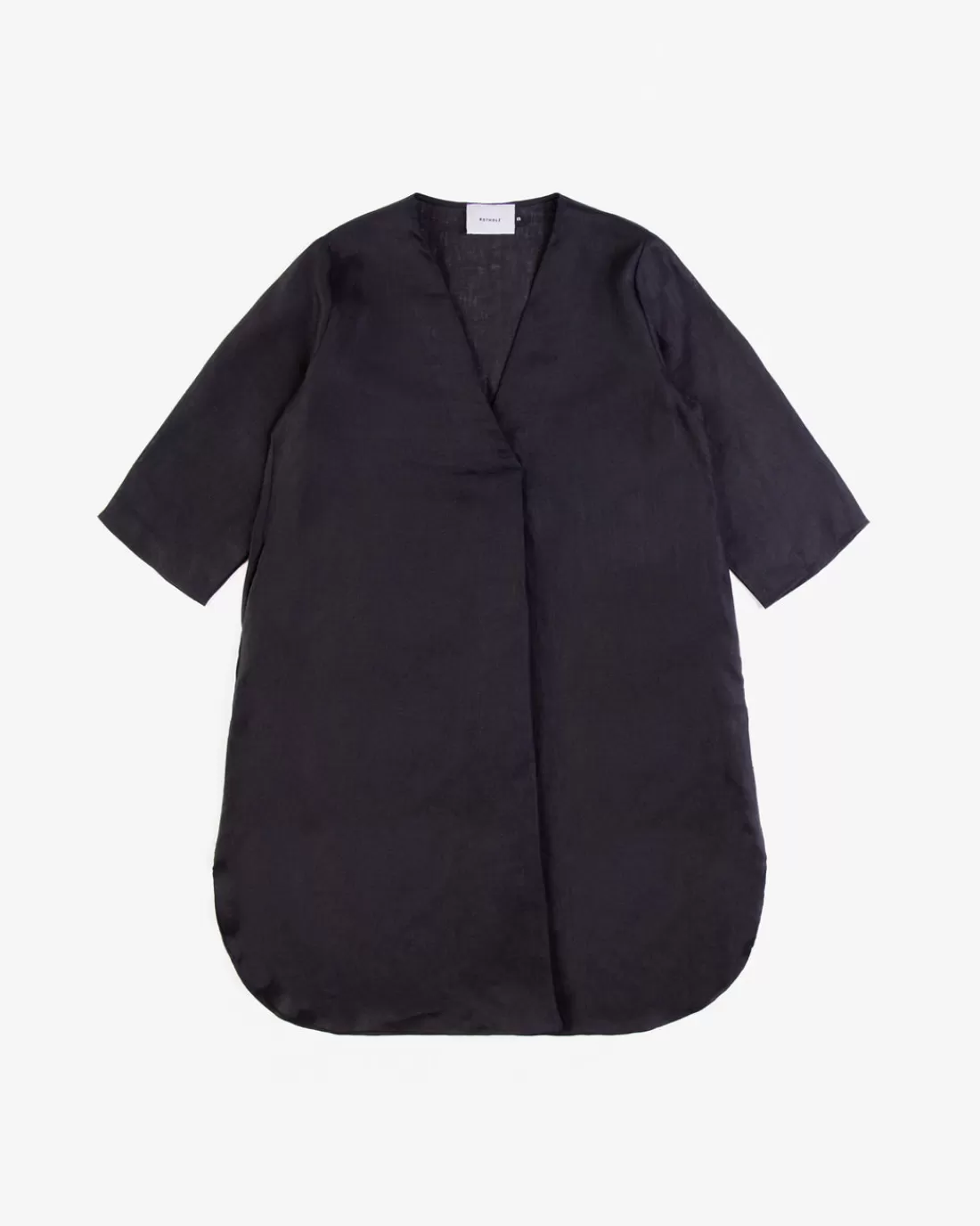 Dresses & Skirts | Rotholz Kaftan Dress Black Linen