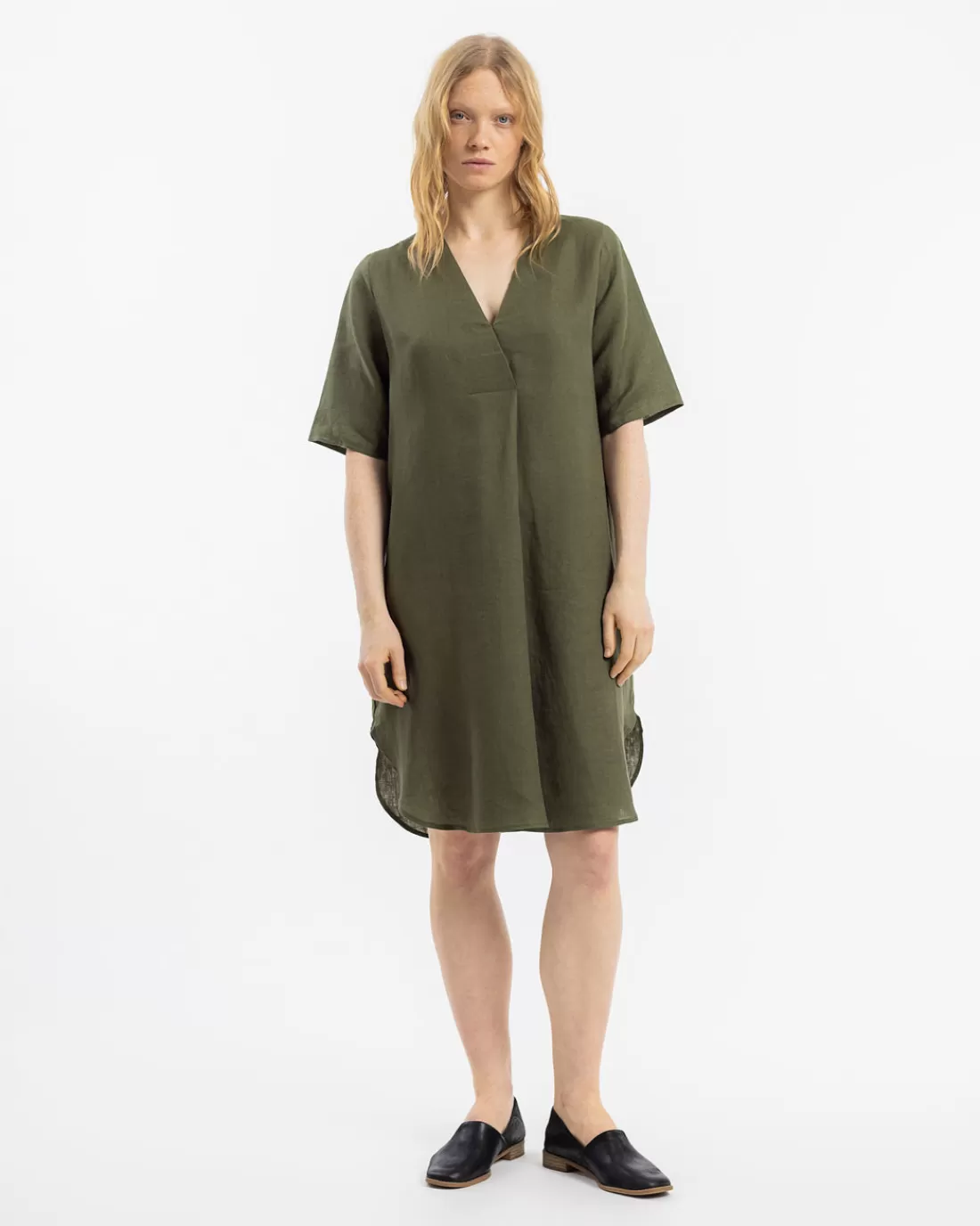 Dresses & Skirts | Rotholz Kaftan Dress Dark Olive