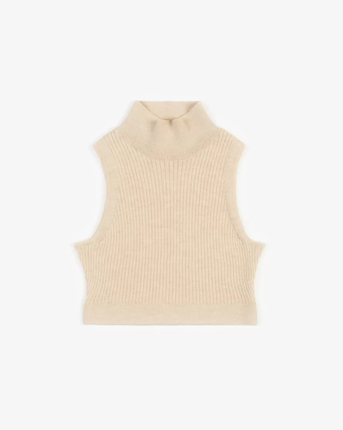 T-Shirts & Tops | Knitwear | Rotholz Knit Singlet Sand Heather