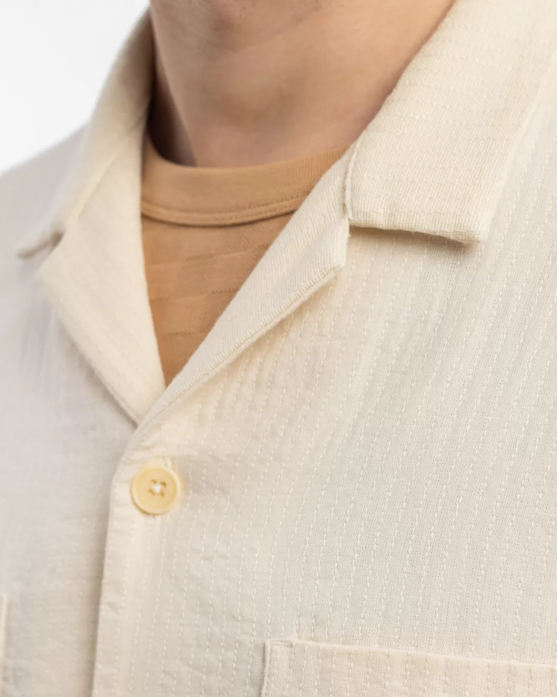 Hemden & Overshirts | Rotholz Leisure Shirt Washed Sand