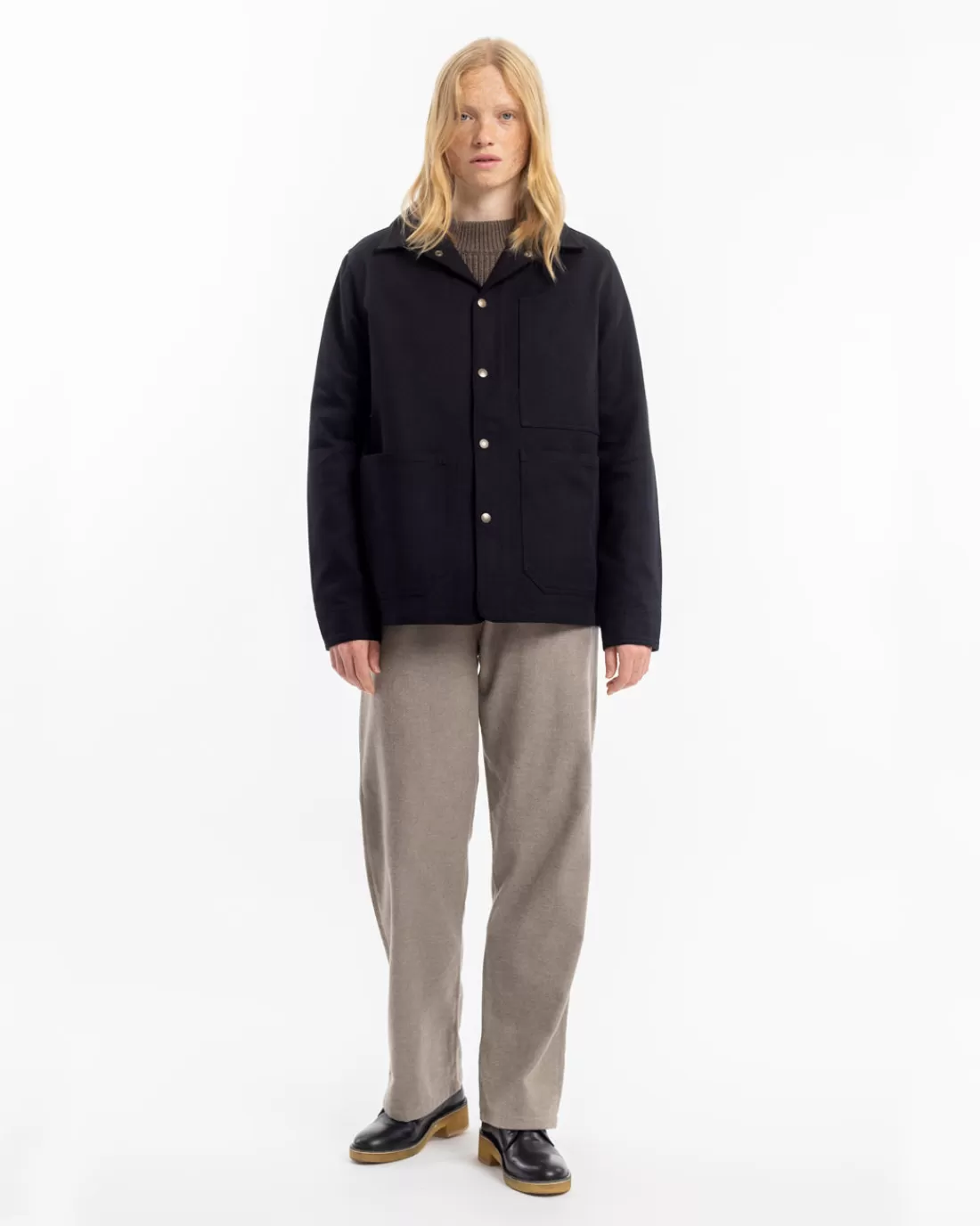 Shirts & Blouses | Jackets & Coats | Rotholz Light Field Jacket Organic Cotton - Black