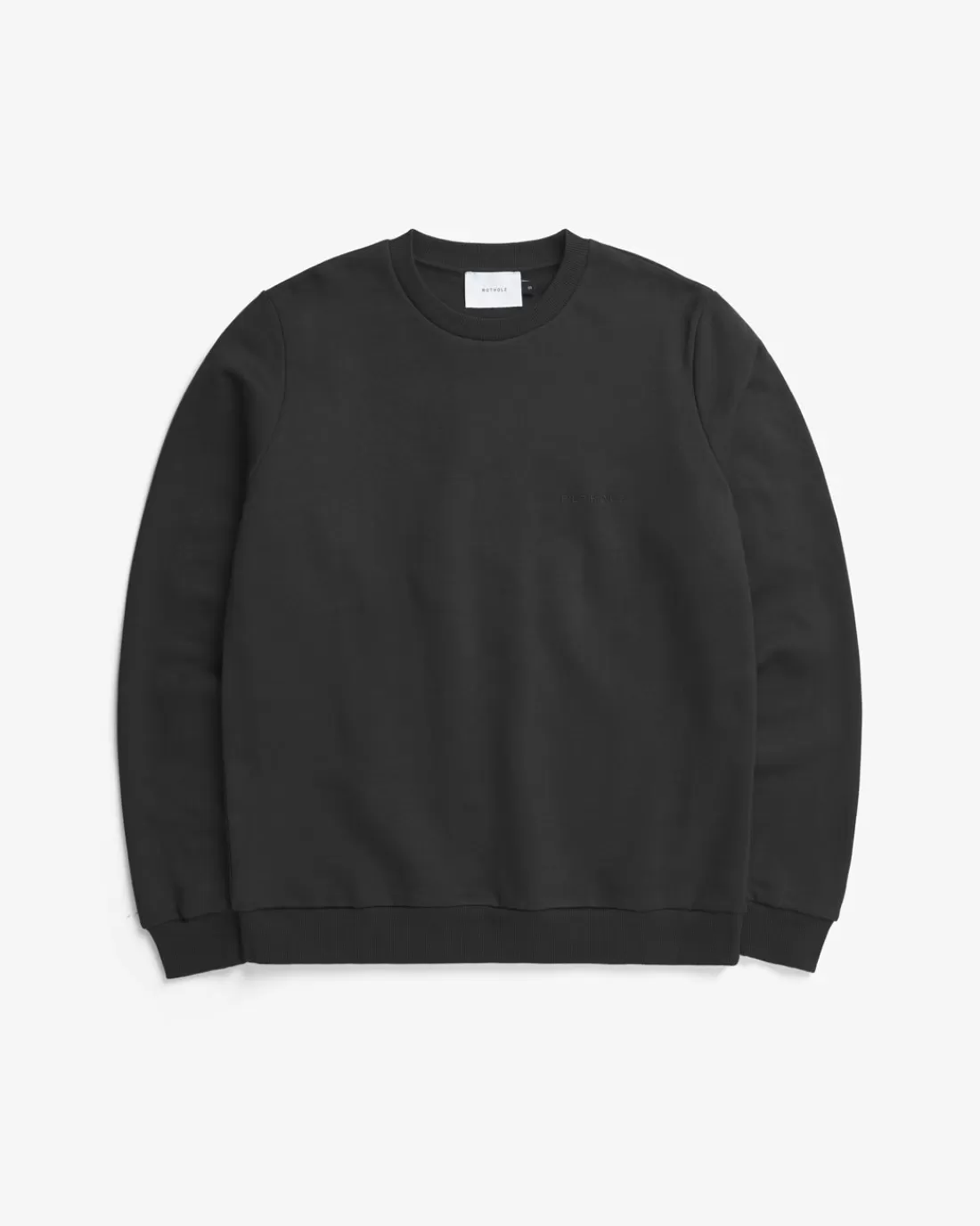 Sweatshirts | Sweatshirts | Rotholz Logo Sweatshirt Organic Cotton - Black