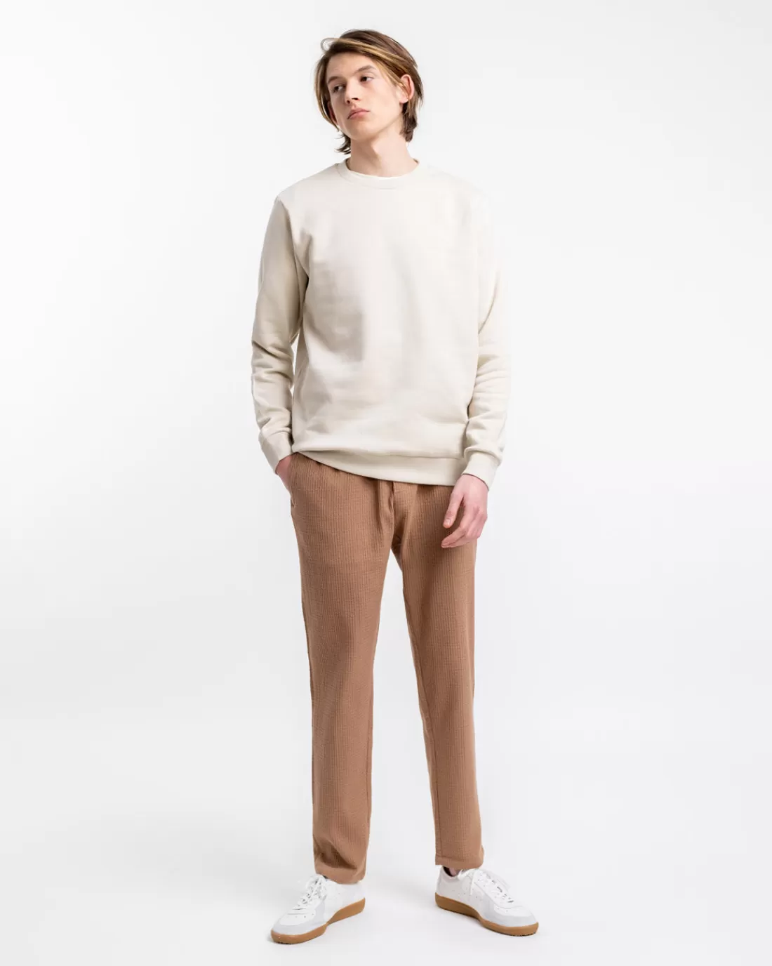 Sweatshirts | Sweatshirts | Rotholz Logo Sweatshirt Summer Sand