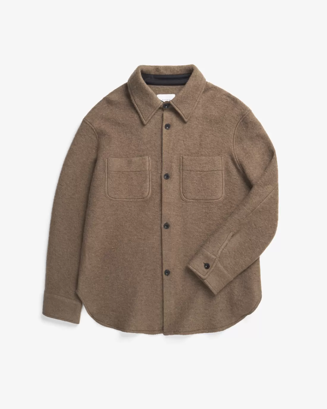 Hemden & Overshirts | Shirts & Blouses | Rotholz Relaxed Overshirt Walnut FW23