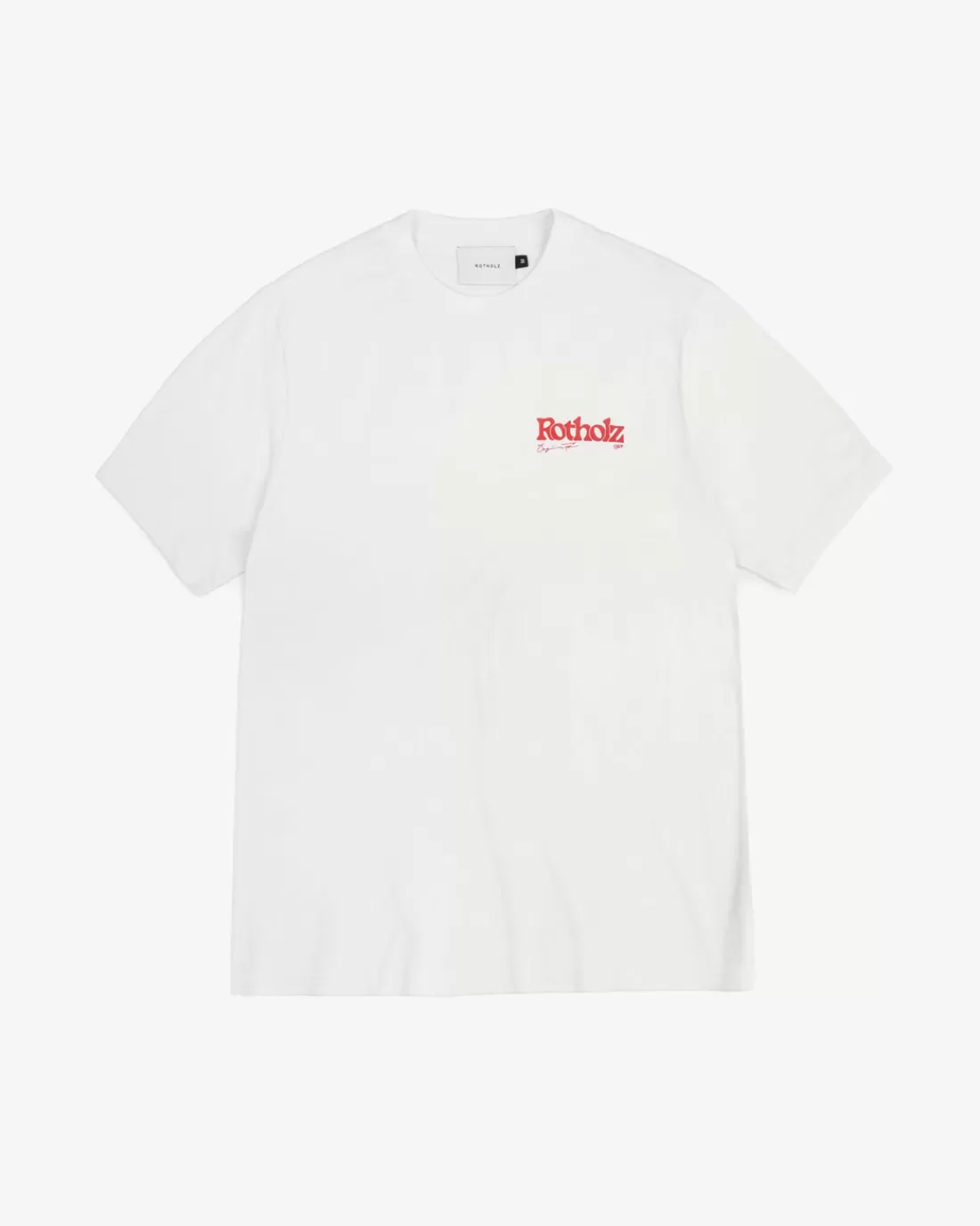 T-Shirts & Tops | T-Shirts & Tops | Rotholz Retro Logo T-Shirt Classic White