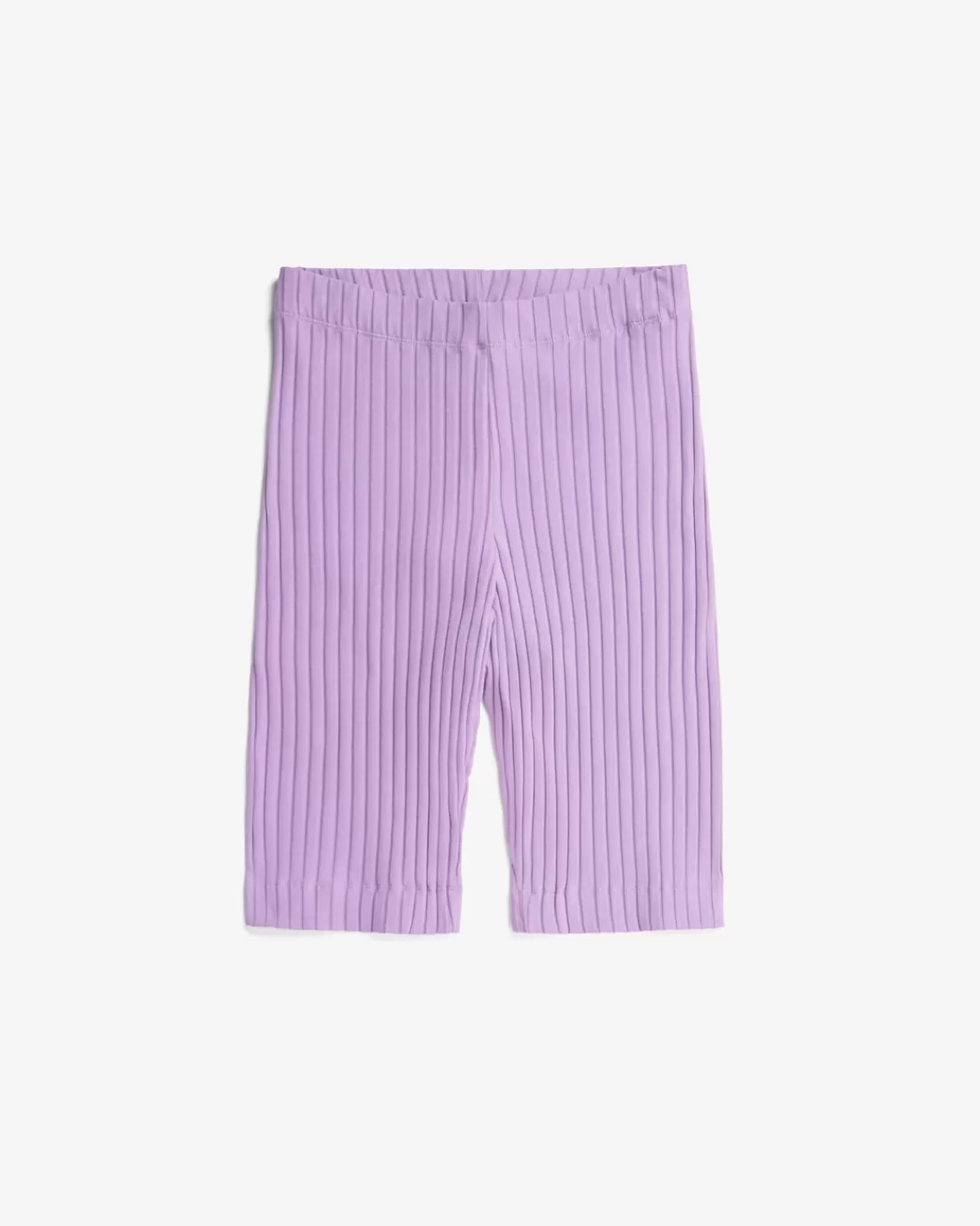 Pants & Shorts | Rotholz Ribbed Biker Short Washed Lavender