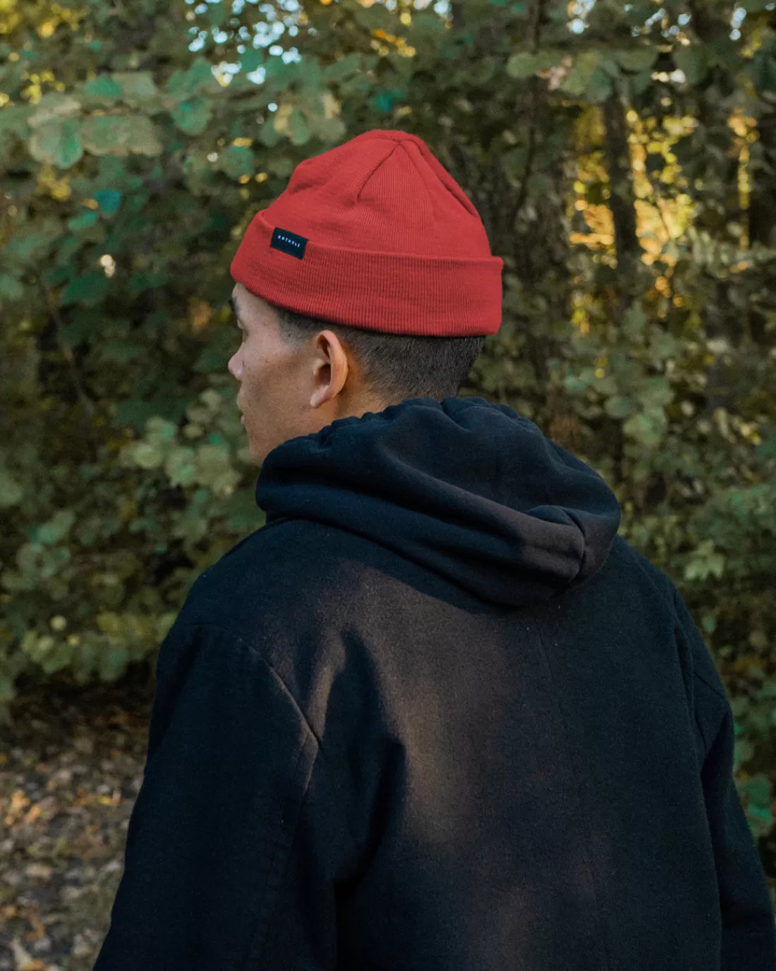 Knitwear | Beanies | Rotholz Short Fine Beanie Merino Wool - Red