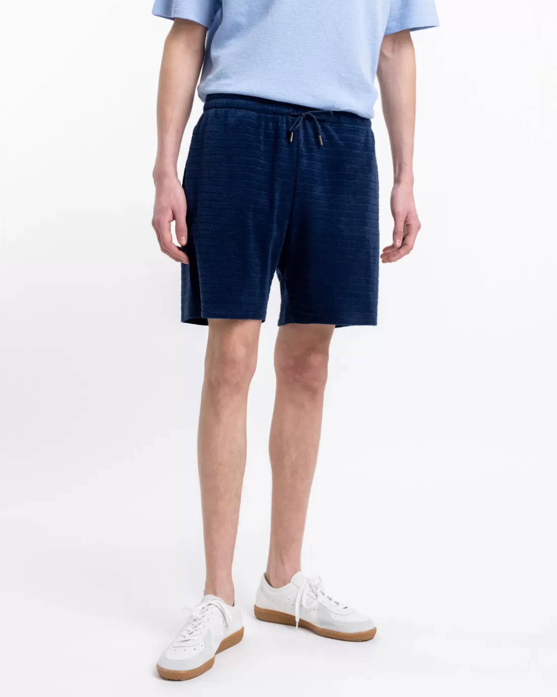 Pants & Shorts | Pants & Shorts | Rotholz Terry Cotton Sweatshort Navy