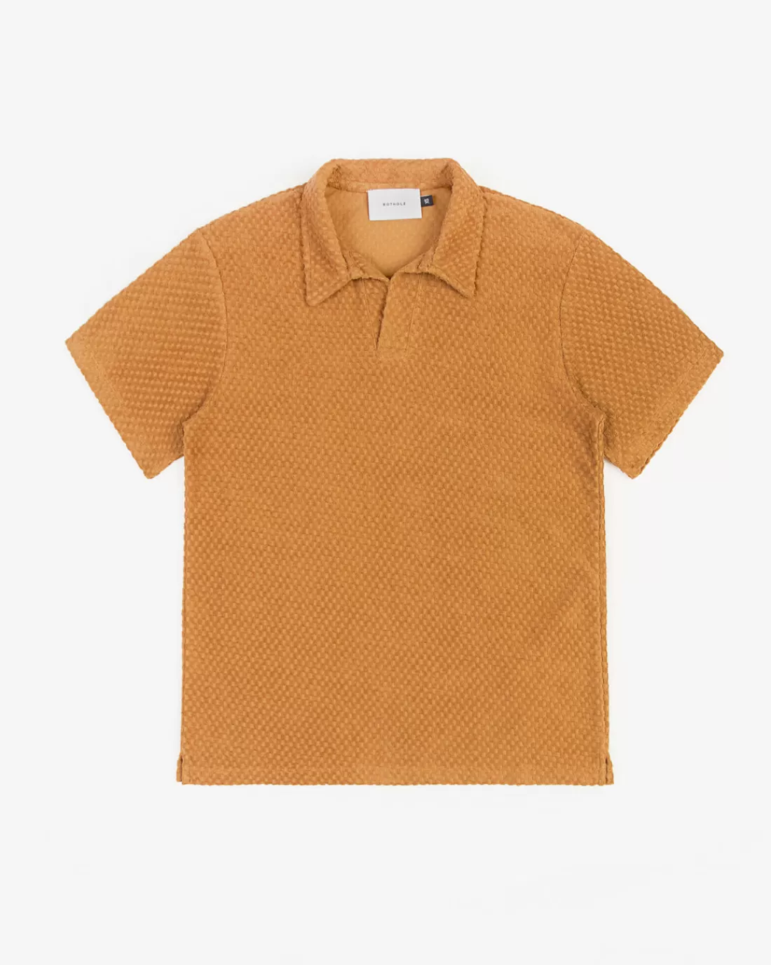 T-Shirts & Tops | T-Shirts & Tops | Rotholz Terry Polo Caramel Brown