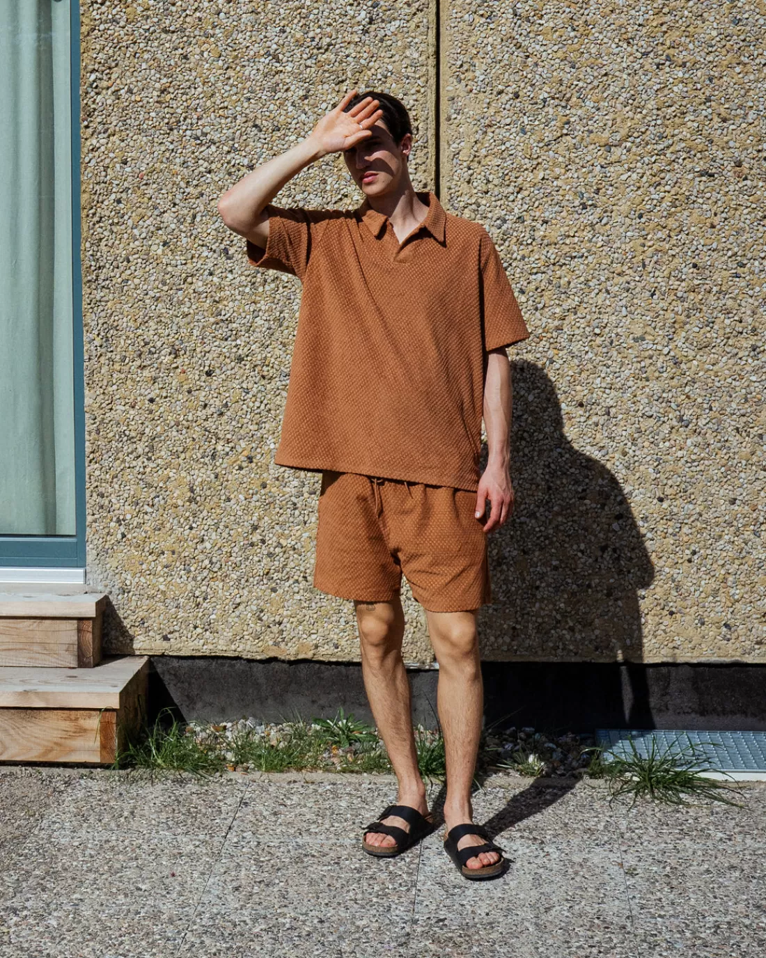 Pants & Shorts | Pants & Shorts | Rotholz Terry Sweatshort Caramel Brown