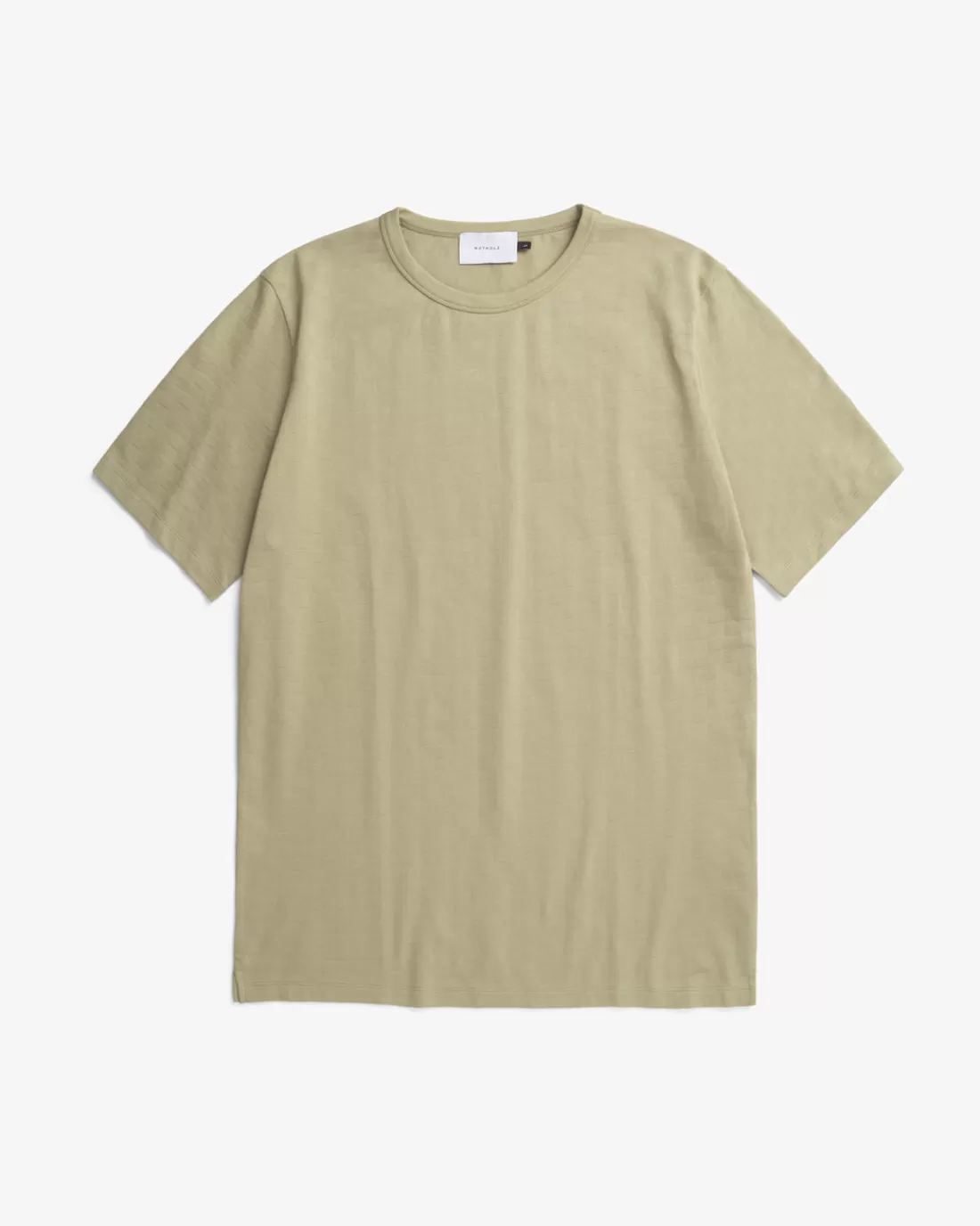 T-Shirts & Tops | T-Shirts & Tops | Rotholz Tonal Check T-Shirt Seafoam Green