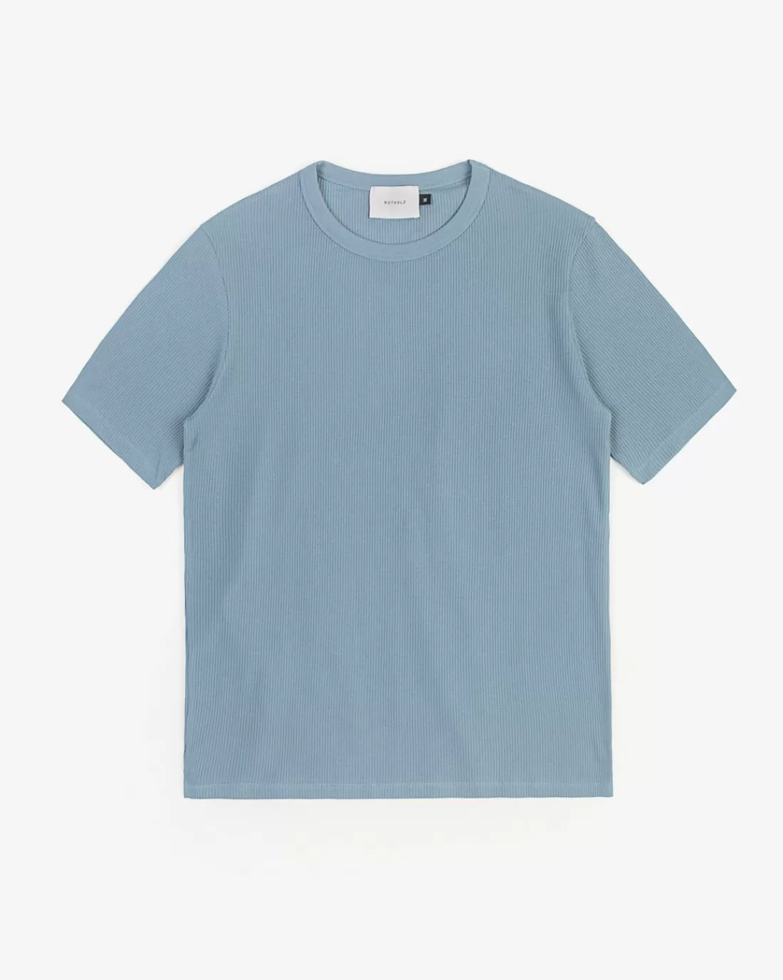 T-Shirts & Tops | T-Shirts & Tops | Rotholz Waffle T-Shirt Stone Blue