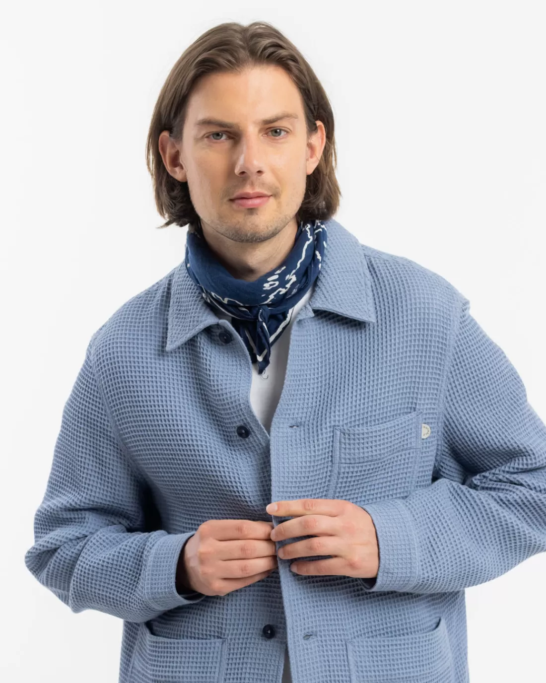 Jackets & Coats | Jackets & Coats | Rotholz Workwear Overjacket Stone Blue